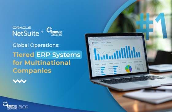 Tiered ERP system for multinational companies (MNC).